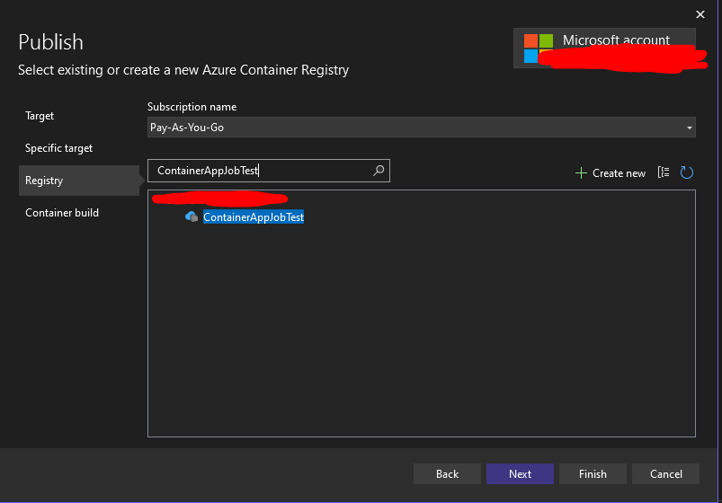 Scheduled Azure Container App Job Example