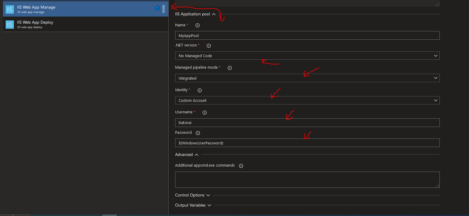 Deploy IIS site with Azure Devops