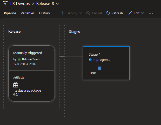 Deploy IIS site with Azure Devops